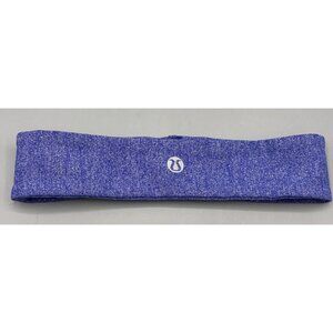 Lululemon Purple Heathered Stretchy Headband Womens One Size